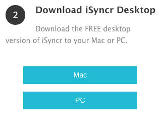 Download iSyncr Desktop